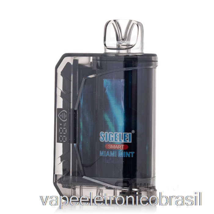 Vape Vaporesso Sigelei Smart Ac10000 Descartável Miami Mint